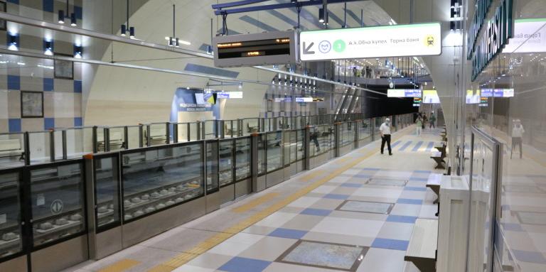 Осем спирки от новото метро са вече отворени